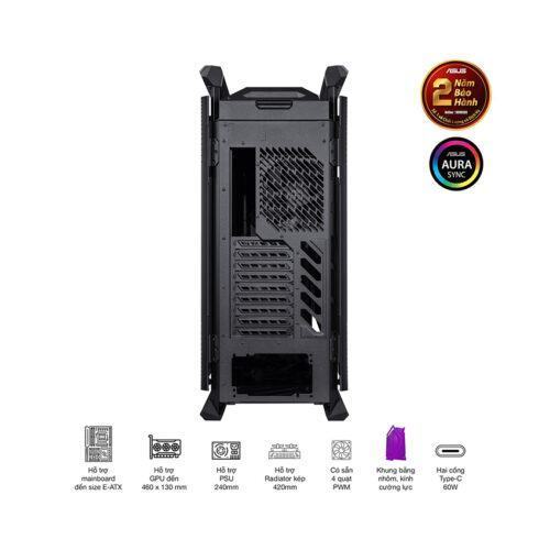 Vỏ Case Asus ROG Hyperion GR701  (Full Tower / Màu Đen )