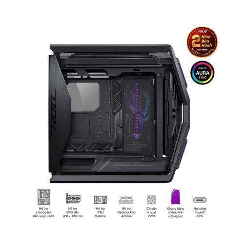 Vỏ Case Asus ROG Hyperion GR701  (Full Tower / Màu Đen )