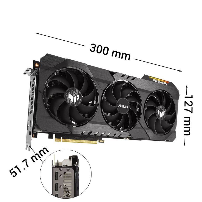 Card màn hình Asus TUF RTX 3070 Ti-O8G-V2-GAMING - Cũ đẹp (Box)