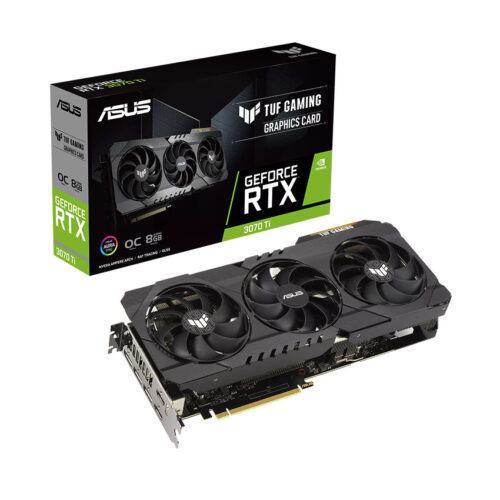 Card màn hình Asus TUF RTX 3070 Ti-O8G-V2-GAMING - Cũ đẹp (Box)
