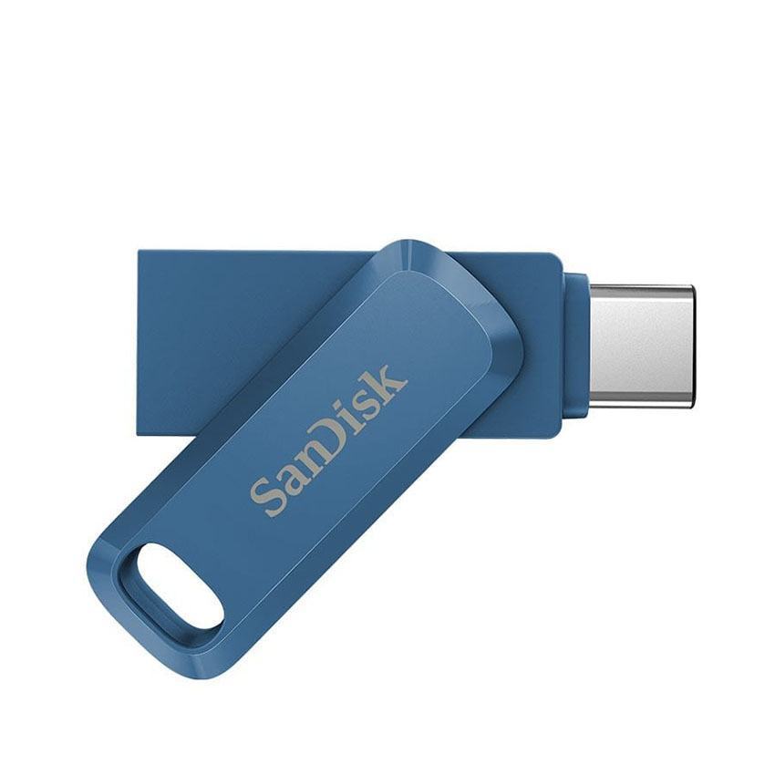 USB SanDisk 128GB USB Type C Ultra Dual Drive Go SDDDC3-128G-G46NB Màu Xanh Navy