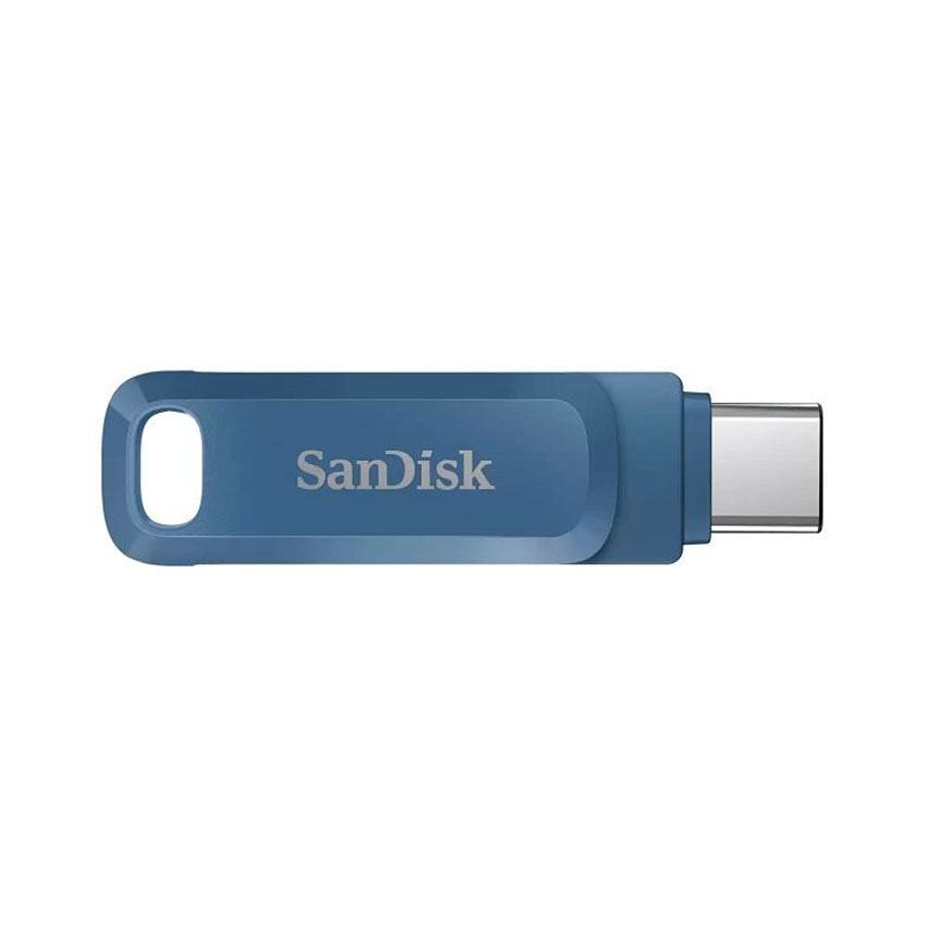 USB SanDisk 256GB USB Type C Ultra Dual Drive Go SDDDC3-256G-G46NB Màu Xanh Navy