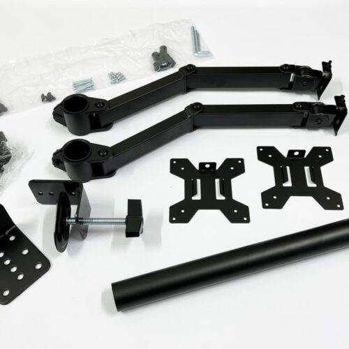 Giá treo 2 màn hình kẹp bàn EZ03