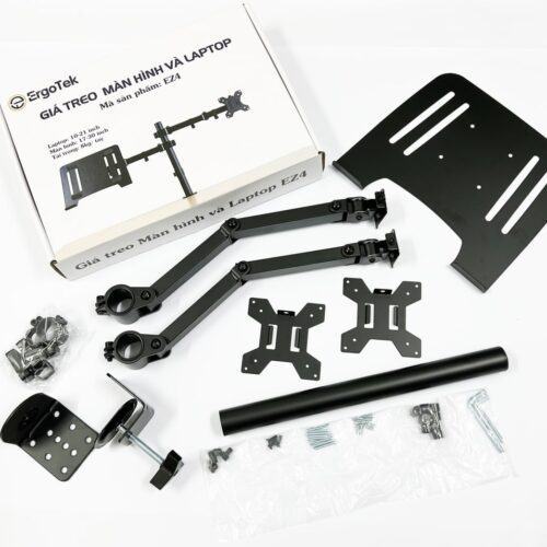 Giá Treo Màn Hình (17-32 inch) Kèm Giá Đỡ Laptop EZ4