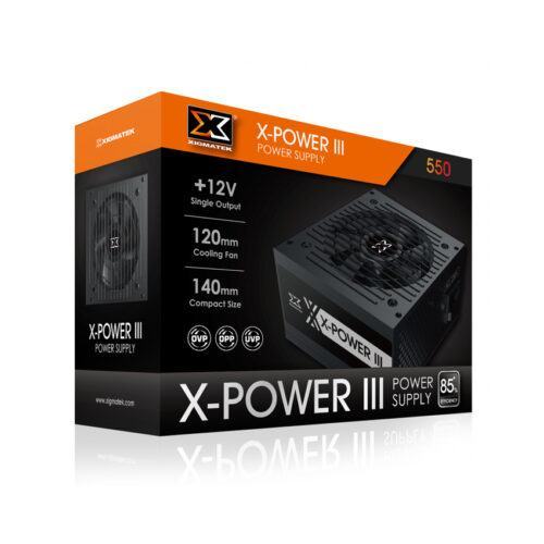 Nguồn Xigmatek X-POWER III 550 - 500W EN45983 (Màu Đen)