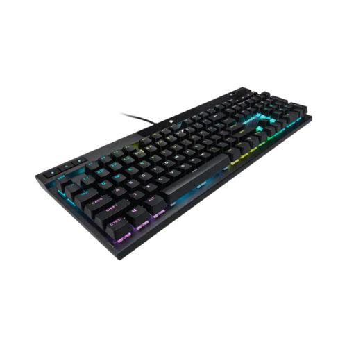 Bàn phím gaming có dây Corsair K70 PRO-BLK-OPX Silver Switch Led RGB CH-910941A-NA