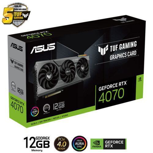 Card màn hình Asus TUF RTX 4070-12G-GAMING GDDR6X (