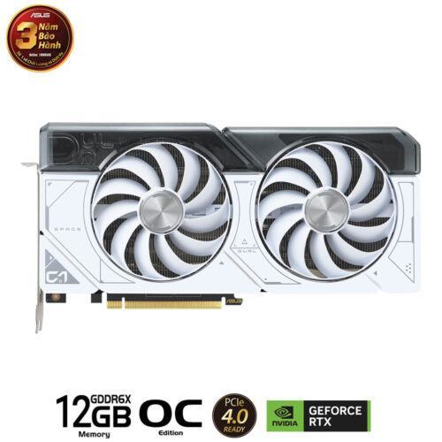 Card màn hình Asus DUAL RTX 4070-O12G-WHITE GDDR6X