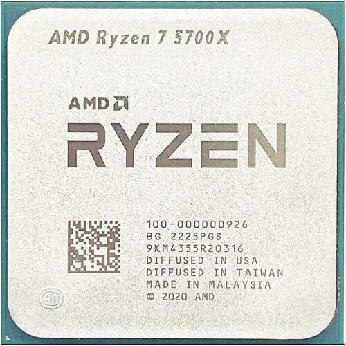 CPU AMD Ryzen 7 5700X (3.4 GHz Upto 4.6GHz / 36MB / 8 Cores, 16 Threads / 65W / Socket AM4) - TRAY NEW