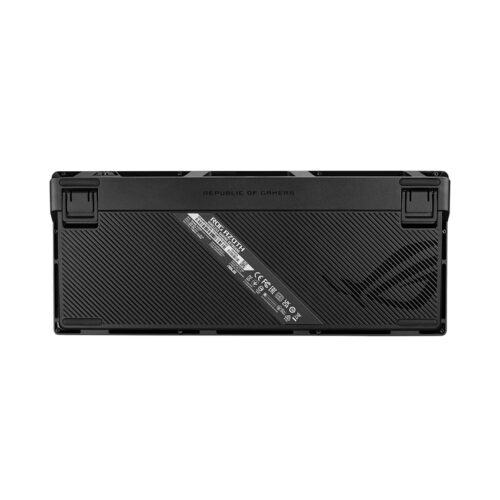 Bàn phím Gaming không dây ASUS ROG AZOTH NX Đen Red Switch (Wireless/Bluetooth/USB/OLED-SCR) 90MP0316-BKUA01