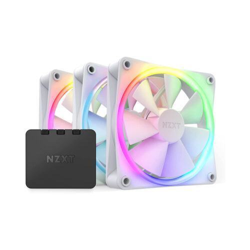 Fan Case Tản Nhiệt NZXT F120 RGB Kèm Điều Khiển - 120mm RGB White(Triple Starter)