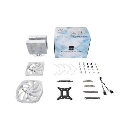 Tản nhiệt khí Thermalright Dual-Tower Frost Commander 140 White