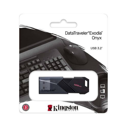 USB Kingston 64GB Portable DataTraveler Exodia Onyx DTXON/64GB (USB 3.2 Gen 1) Màu Đen