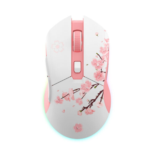 Chuột Gaming không dây Dareu EM901X Pink Led RGB