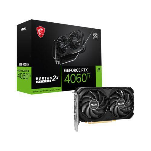 Card màn hình MSI RTX 4060 Ti VENTUS 2X BLACK 8G OC