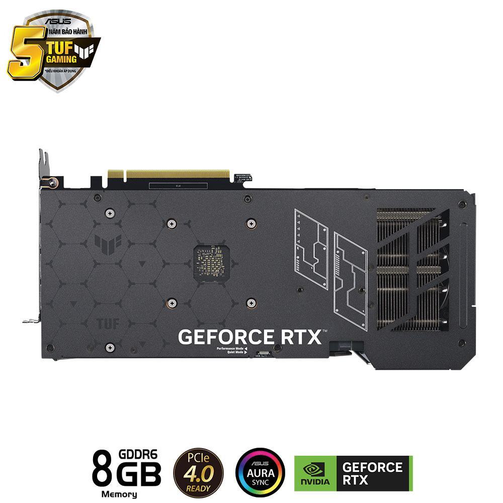 Card màn hình Asus TUF-RTX 4060 Ti-O8G-GAMING