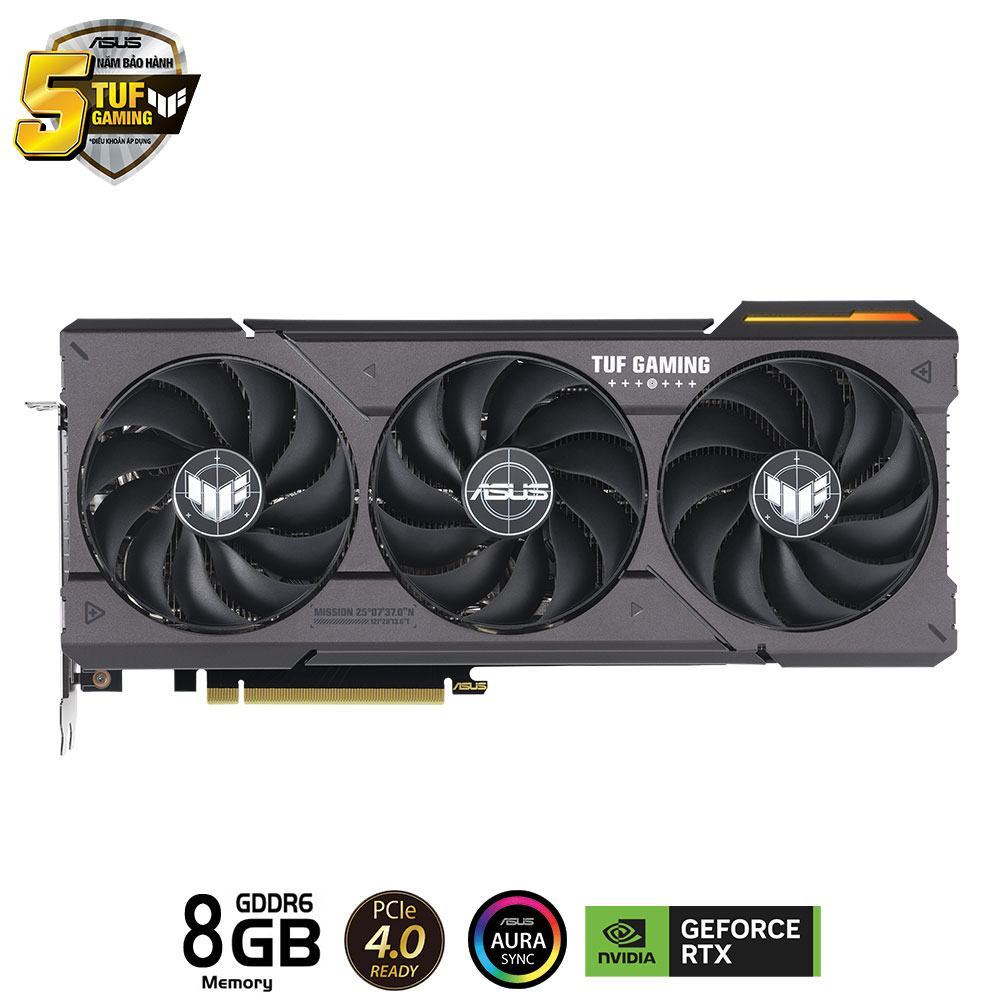 Card màn hình Asus TUF-RTX 4060 Ti-O8G-GAMING