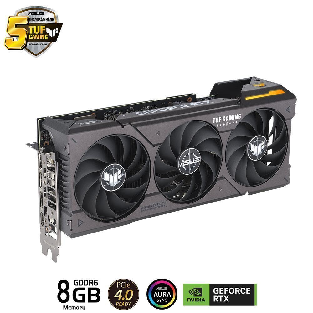 Card màn hình Asus TUF-RTX 4060 Ti-O8G-GAMING