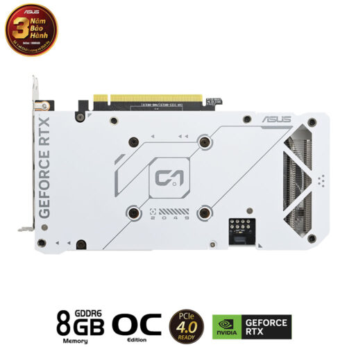 Card màn hình Asus DUAL-RTX 4060 Ti-O8G-GAMING WHITE