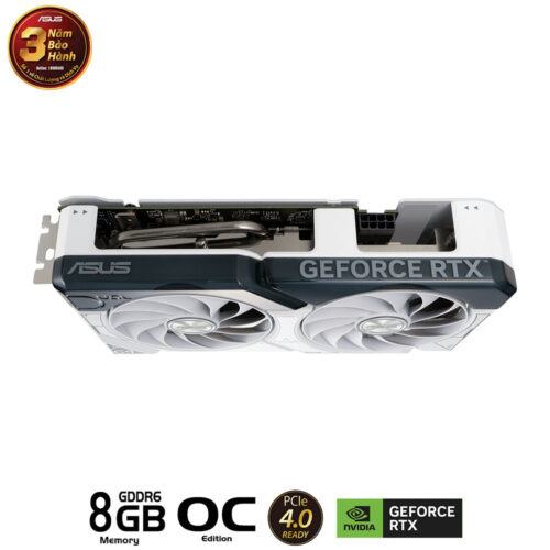 Card màn hình Asus DUAL-RTX 4060 Ti-O8G-GAMING WHITE