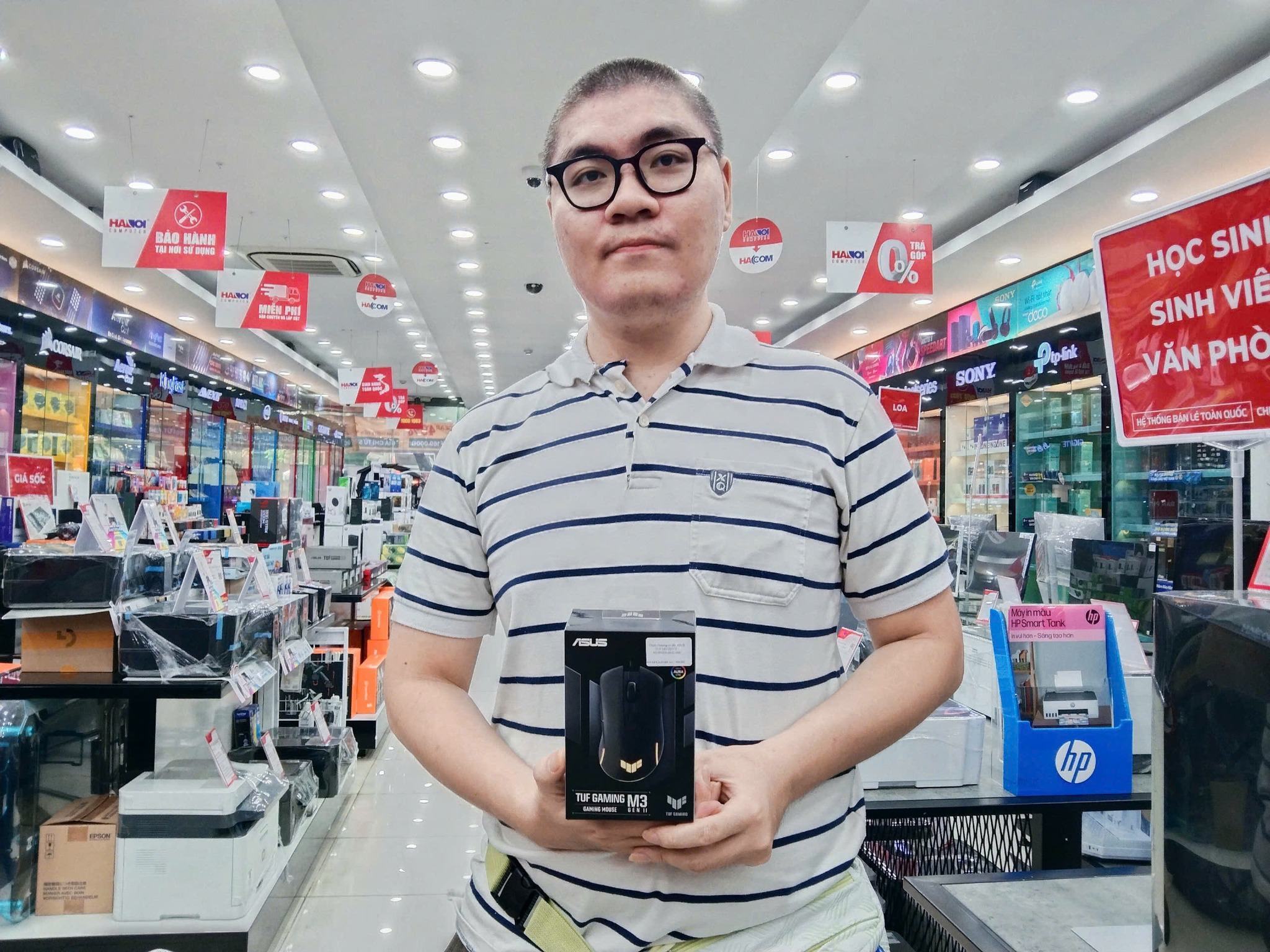 KHLMC Chuột Gaming có dây ASUS TUF M3 GEN II