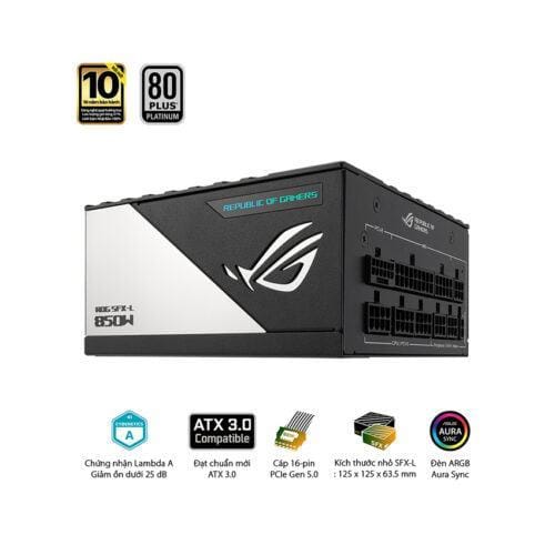 Nguồn Mini SFX-L Asus ROG Loki SFX-L 850W Platinum