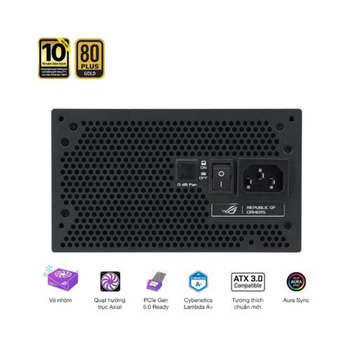 Nguồn Asus ROG STRIX 1000W Gold Aura Edition