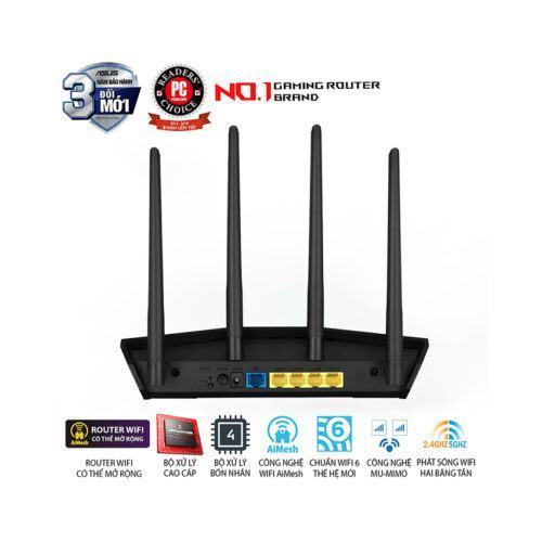 Bộ phát wifi 6 Asus RT-AX57 Wireless AX3000