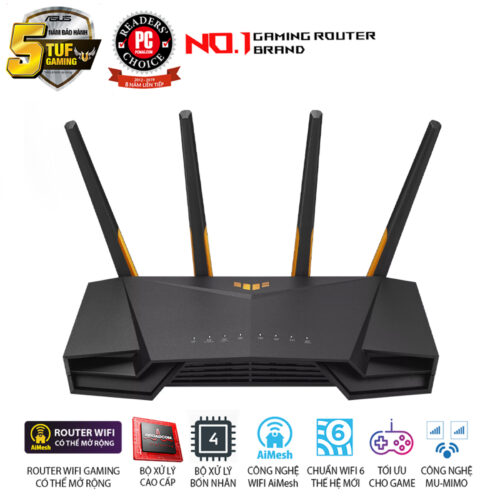 Bộ phát wifi 6 Asus TUF-AX4200