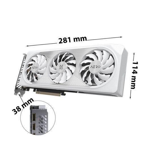 Card màn hình Gigabyte RTX 4060 AERO OC-8GD (