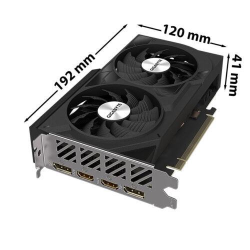Card màn hình Gigabyte RTX 4060 WINDFORCE OC-8GD