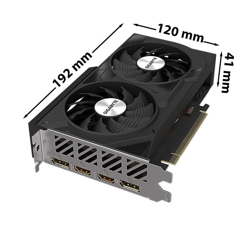 Card màn hình Gigabyte RTX 4060 WINDFORCE OC-8GD