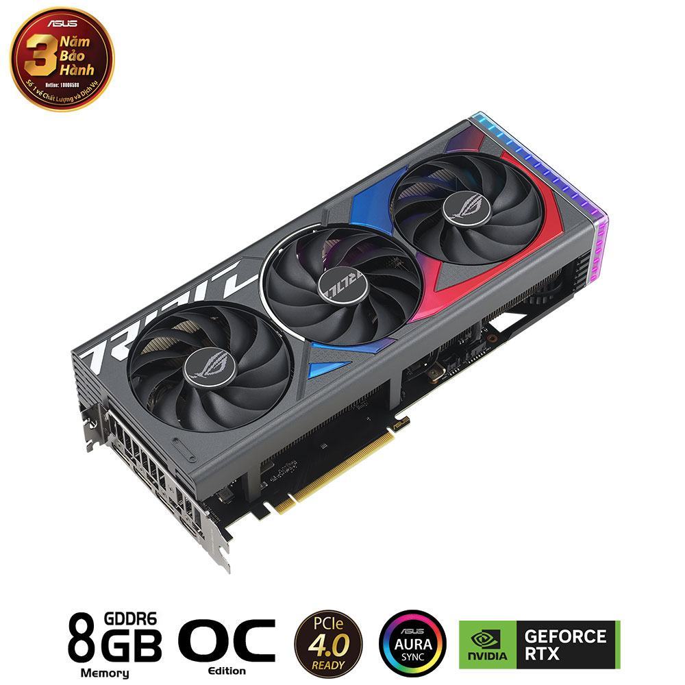 Card màn hình Asus ROG STRIX RTX 4060-O8G-GAMING