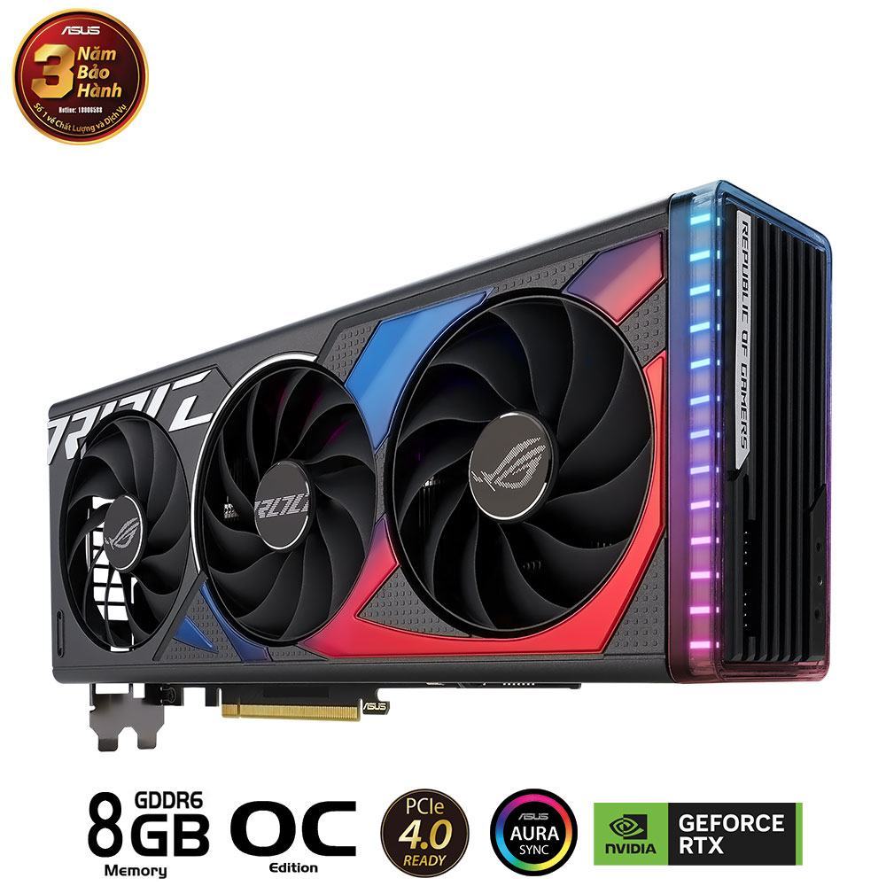 Card màn hình Asus ROG STRIX RTX 4060-O8G-GAMING