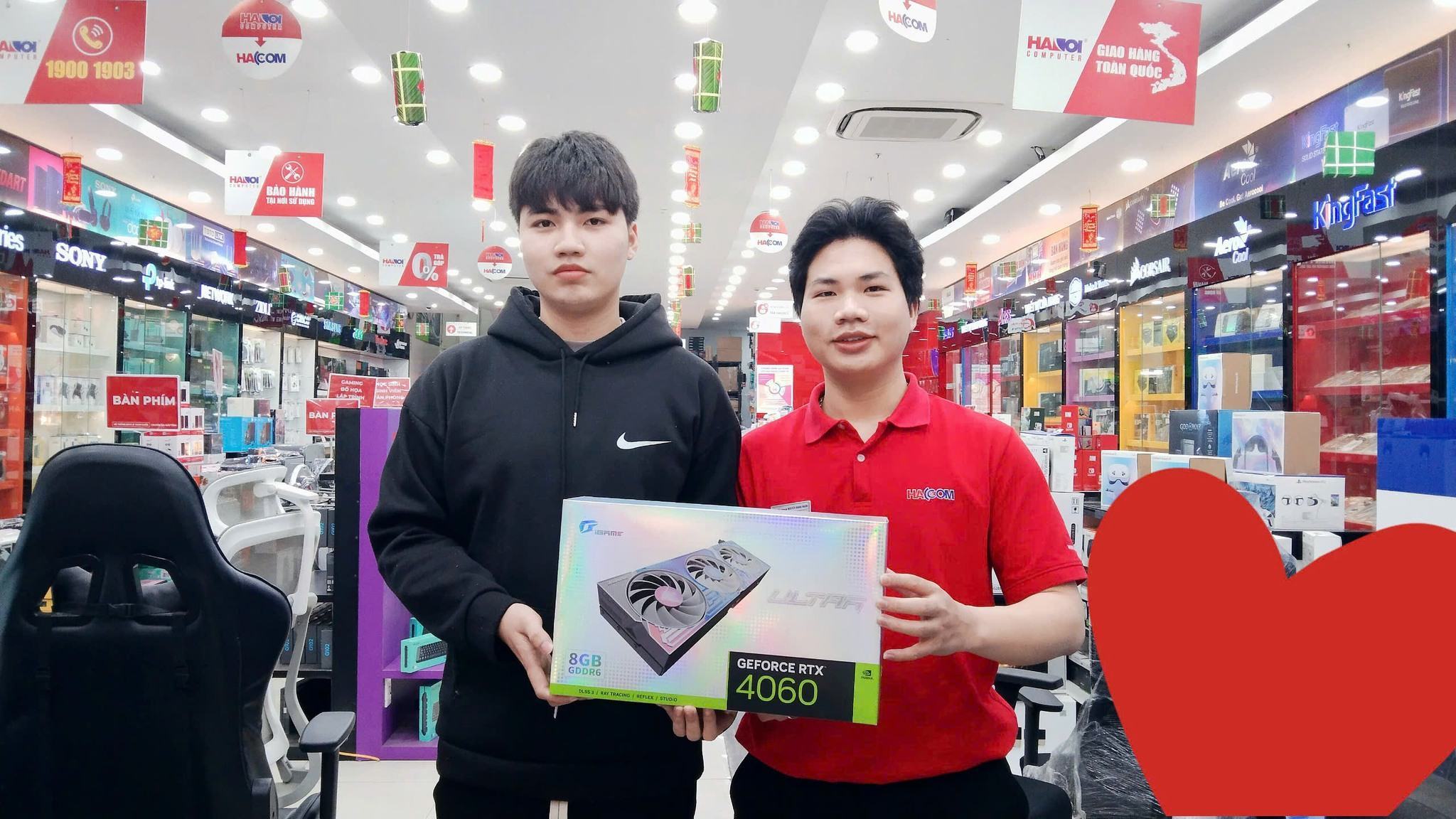 KHLMC Card màn hình Colorful GeForce RTX 4060 Ultra W OC 8GB-V