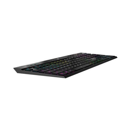 Bàn phím gaming không dây Corsair K100 AIR RGB Cherry MX Ultra Low Profile