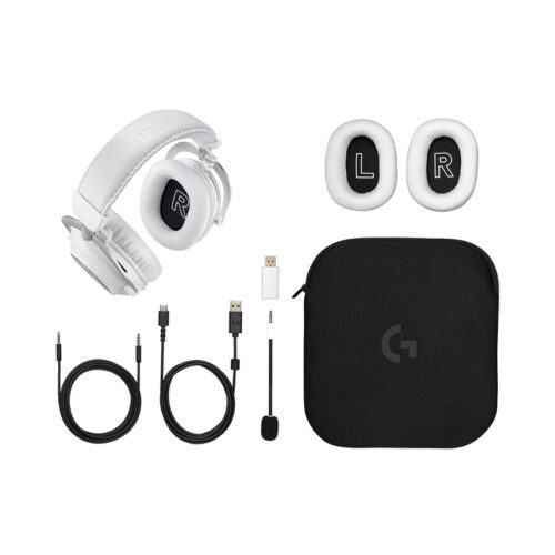 Tai nghe chơi game không dây Logitech PRO X 2 LIGHTSPEED White 981-001270