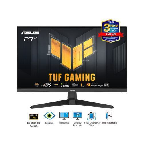 Màn hình Gaming ASUS TUF VG279Q3A (27 inch/FHD/Fast IPS/180Hz/1ms)