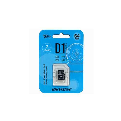 Thẻ Nhớ Hikvision 64GB microSDHC/32G/Class 10 and UHS-I /TLC/ HS-TF-D1(STD)/64G (không adapter)
