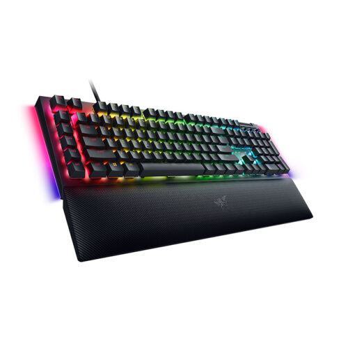 Bàn phím cơ gaming có dây Razer BlackWidow V4 - Green Switch RZ03-04690100-R3M1