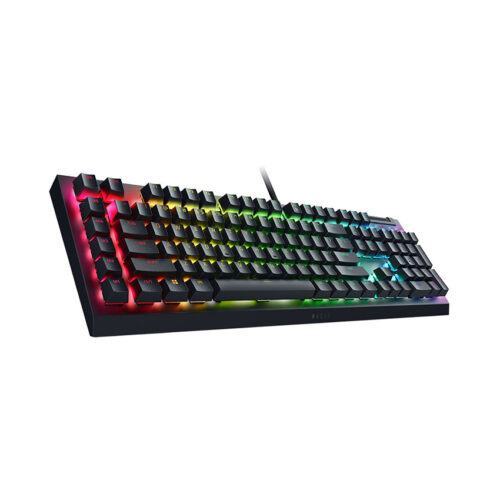 Bàn phím cơ gaming có dây Razer BlackWidow V4 X - Green Switch