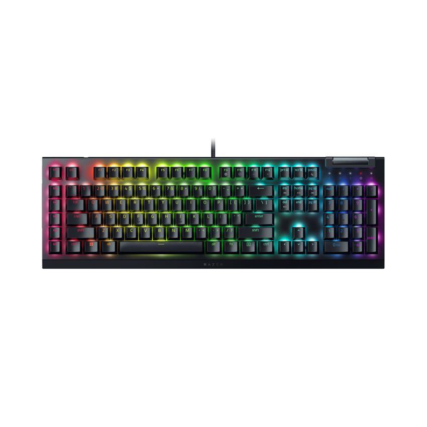 Bàn phím cơ gaming có dây Razer BlackWidow V4 X - Yellow Switch RZ03-04701800-R3M1
