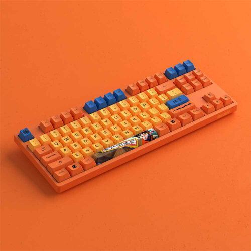 Bàn phím cơ AKKO 3087 RF Dragon Ball Z - Goku (AKKO switch v3 - Cream Blue)