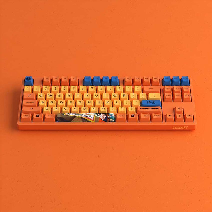 Bàn phím cơ AKKO 3087 RF Dragon Ball Z - Goku (AKKO switch v3 - Cream Blue)