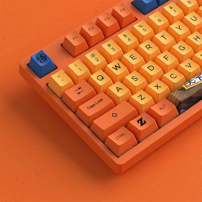 Bàn phím cơ AKKO 3087 RF Dragon Ball Z - Goku (AKKO switch v3 - Cream Blue)