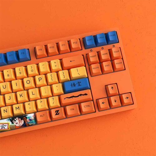 Bàn phím cơ AKKO 3087 RF Dragon Ball Z - Goku (AKKO switch v3 - Cream Blue)