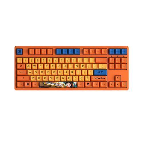 Bàn phím cơ AKKO 3087 RF Dragon Ball Z - Goku (AKKO switch v3 - Cream Yellow)