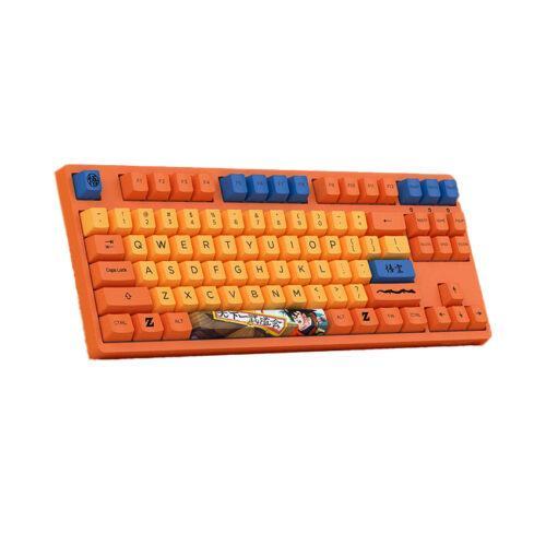 Bàn phím cơ AKKO 3087 RF Dragon Ball Z - Goku (AKKO switch v3 - Cream Yellow)