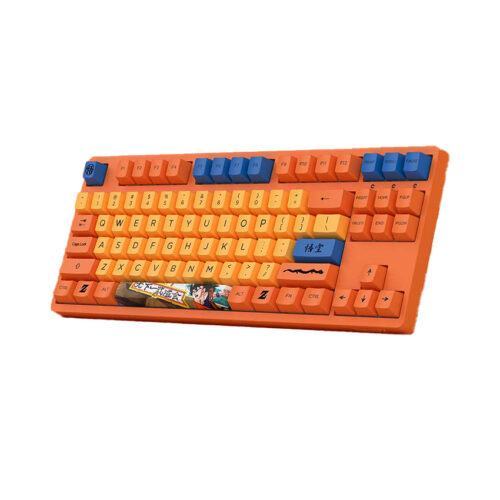Bàn phím cơ AKKO 3087 RF Dragon Ball Z - Goku (AKKO switch v3 - Cream Yellow)