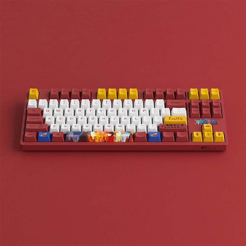 Bàn phím cơ AKKO 3087 RF One Piece - Luffy (AKKO switch v3 - Cream Blue)